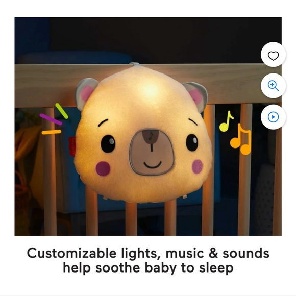 Fisher Price lullaby bear sound machine - Picture 2 of 2